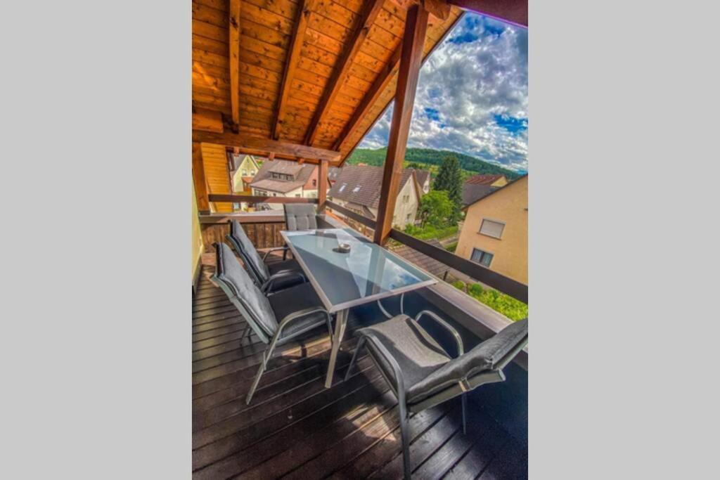 Ferienwohnung *Dreiländereck* Wifi+ Balkon+Garage Basel Mulhouse Maulburg Exterior foto