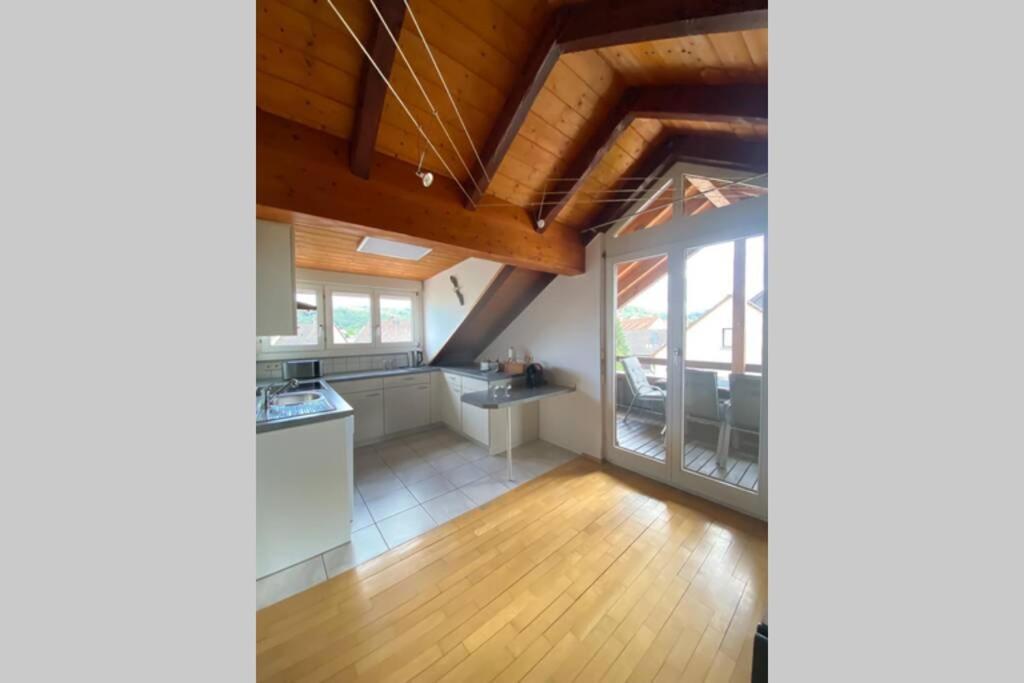 Ferienwohnung *Dreiländereck* Wifi+ Balkon+Garage Basel Mulhouse Maulburg Exterior foto